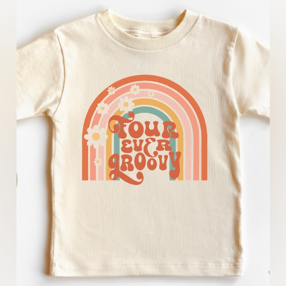 Custom 4 Ever Groovy T-shirt